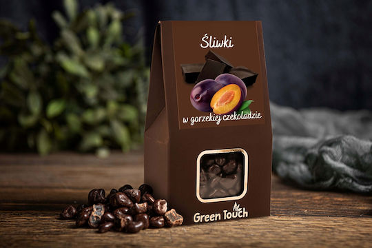 Prune Uscate În Ciocolată Neagră 100g