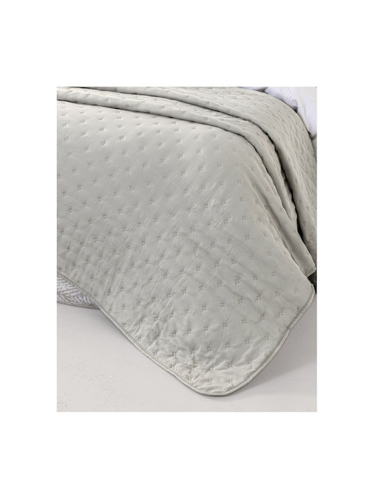 Nima Clay Κουβερλί Μονό Taupe 160x240cm