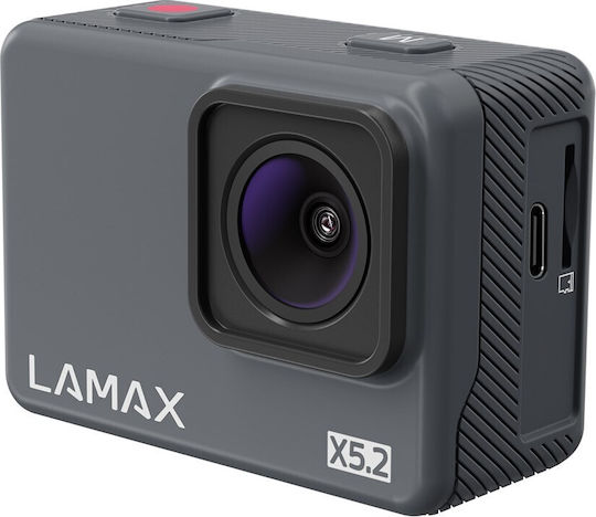 Lamax X5.2 Екшън Камера 4K Ultra HD Водоустойчива с 2" Сензорен Екран и Wi-Fi Черна