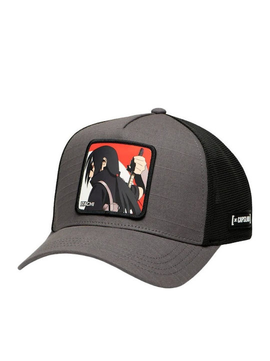 Capslab Jockey Trucker Premium X Naruto Shippuden Ripstop Mesh Cl Ns4 1 Pct Nig Gri-cl Ns4 1 Pct Nig-gri Capslab Jockey Trucker Premium X Naruto Shippuden Ripstop Mesh Cl Ns4 1 Pct Nig Gri-cl Ns4 1 Pct Nig-gri