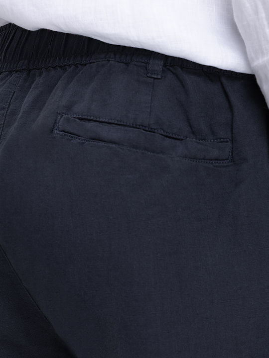 Men's Dark Blue Bermuda Shorts