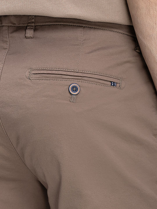 Men's Brown Bermuda Shorts 26EVG150 EQUADOR/col 64 Tabacco