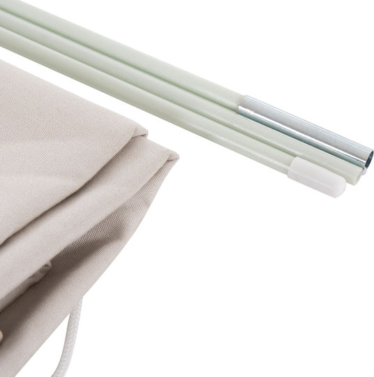 Homemarkt Καλυμμα 3x3m Ομπρελα Hm6622.02 Spun Polyester Μπεζ