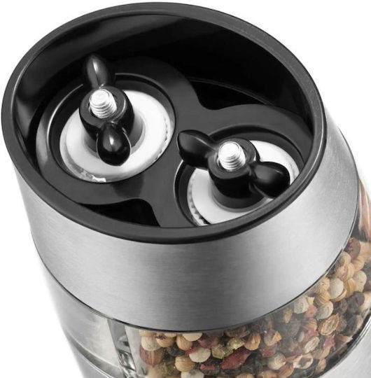 Bodum Twin 11002-04 Salt & Pepper Mill 2-in-1 Red