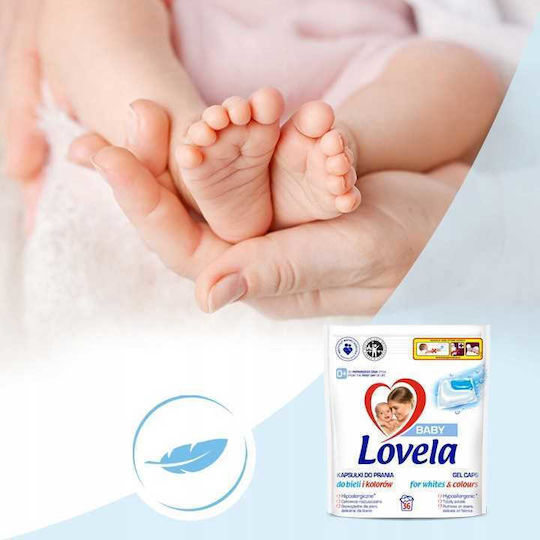 Reckitt Professional Baby Laundry Detergent for Sensitive and White Clothes 36 Capsules