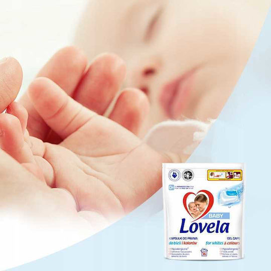 Reckitt Professional Baby Laundry Detergent for Sensitive and White Clothes 36 Capsules