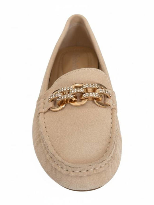 Mocasini Dama Loafers Bej