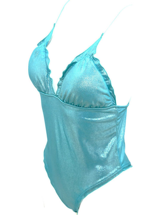 Women's One Piece Swimsuit Green K W1157