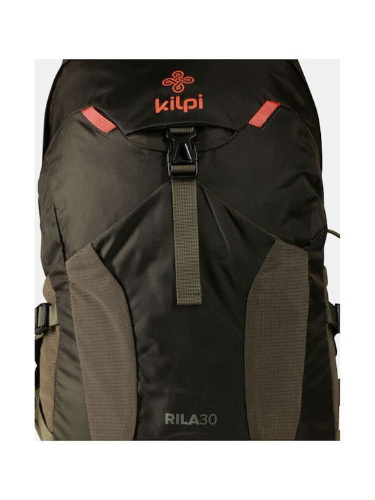 Kilpi Mountaineering Backpack 30L Waterproof Khaki Hiking