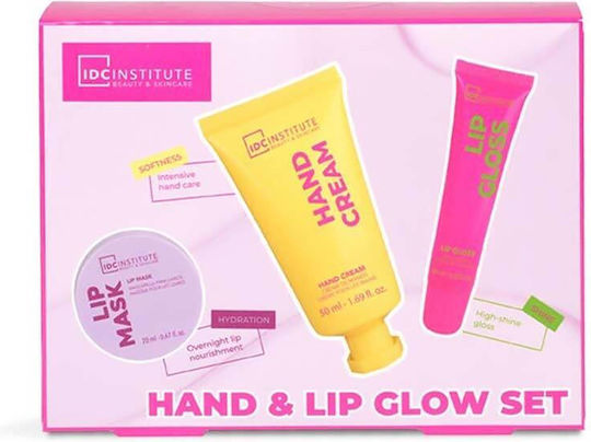 IDC Institute Hand & Lip Σετ Περιποίησης για Λάμψη