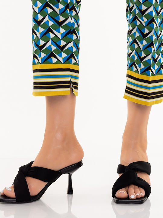 Mules With High Heel In Black Colour