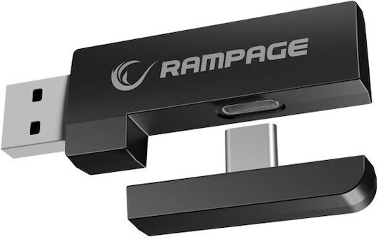Rampage Retsu Ασύρματο Over Ear Gaming Headset με σύνδεση Bluetooth / USB for PC / PS4 / PS5