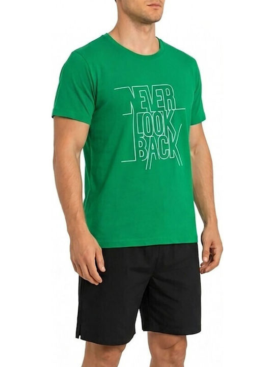 Best Touch Pijama De Vară Pentru Bărbați Verde
