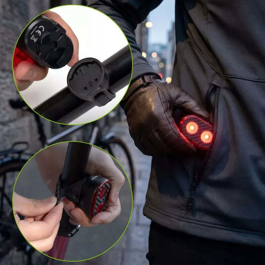 Vayox BX16159 Rechargeable Rear Bicycle Light