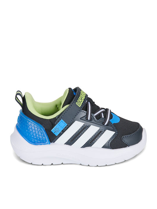 Rnr El Kinder Sportschuhe Laufen mit Schnürsenkeln Schwarz