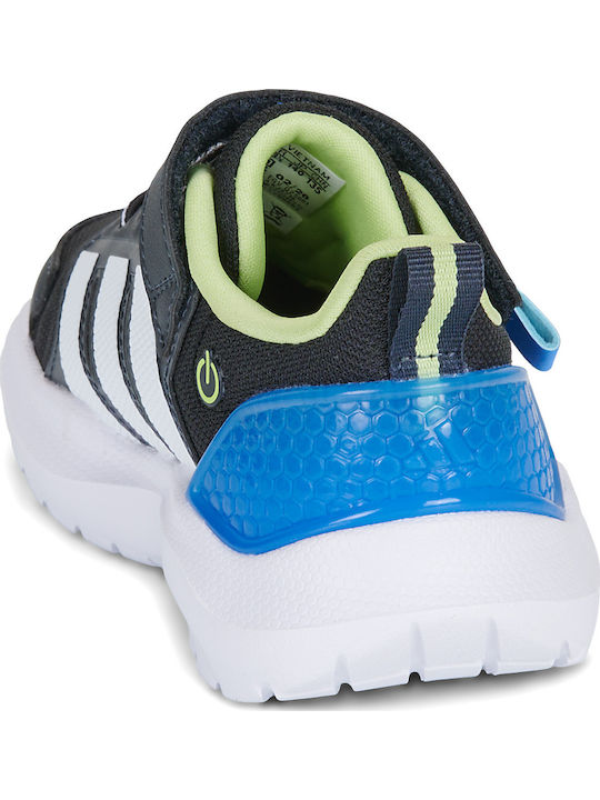 Rnr El Kinder Sportschuhe Laufen mit Schnürsenkeln Schwarz