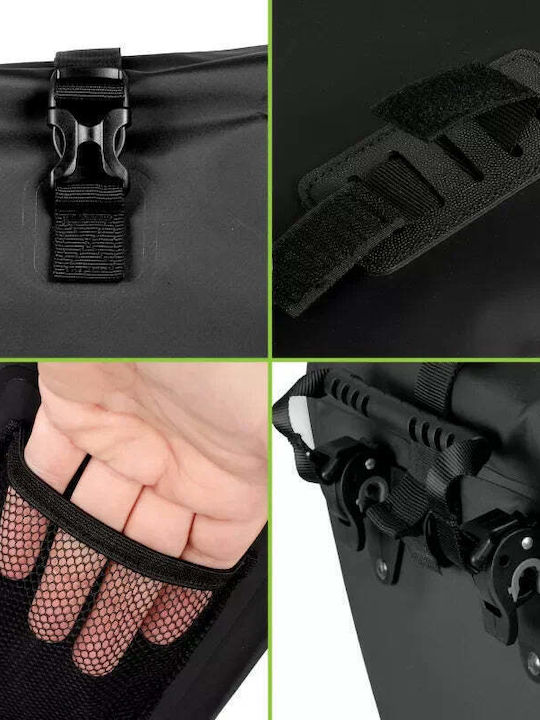 Vayox Bicycle Rack Bag 20l Black