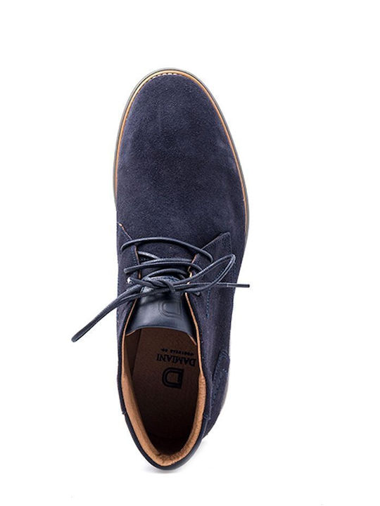 1003 Leather Blue Men's Boots