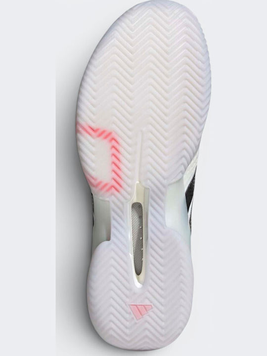 adidas Barricade Мъжки Обувки За Тенис За Глинени Игрища Бели