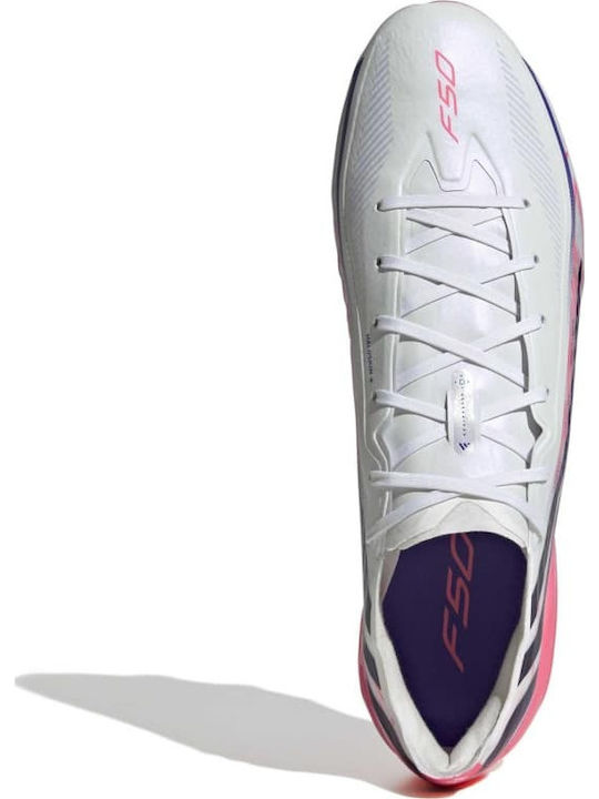 adidas F50 Hyperfast Pro FG Football Shoes with White Cleats adidas F50 Hyperfast Pro FG Football Shoes with White Cleats