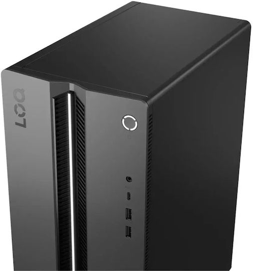 Lenovo Loq Tower 17IAX10 Настолен Компютър (Ultra 7-255HX/64GB DDR5/500GB SSD/W10 Pro)