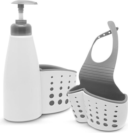 Alista Home Organizator Pentru Chiuveta de Bucătărie din Plastic Gri