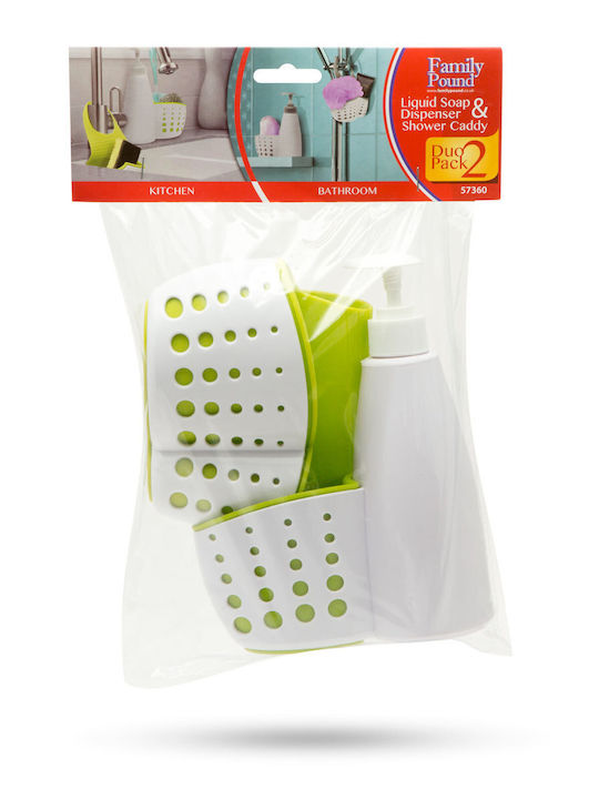 Alista Home Kitchen Sink Organizer Plastic Grey