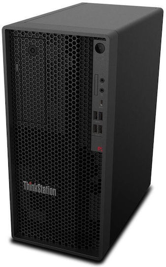 Lenovo ThinkStation P2 Tower Gen 2 Desktop PC (Ultra 5-245K/16GB DDR5/512GB SSD/W11 Pro) cu Tastatură (UK)