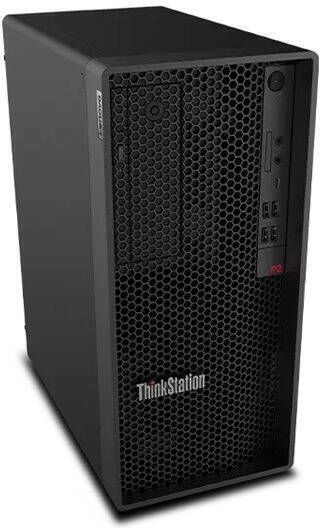 Lenovo ThinkStation P2 Tower Gen 2 Desktop PC (Ultra 5-245K/16GB DDR5/512GB SSD/W11 Pro) cu Tastatură (UK)
