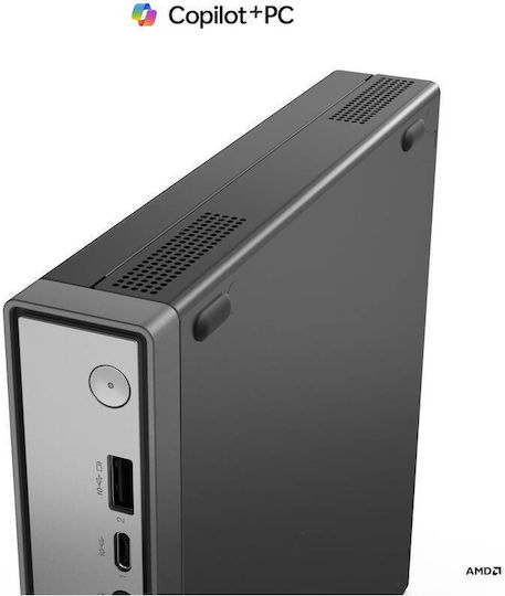 Lenovo Neo 55q Gen 6 SFF Desktop PC (Ryzen 5-220/16GB DDR5/512GB SSD/W11 Pro) cu Tastatură (US)