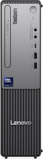 Lenovo Neo 50s Gen 6 PC Compact Desktop PC (Ultra 5-225/16GB DDR5/512GB SSD/Fără Sistem de Operare) cu Tastatură (UK)