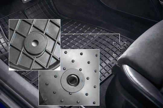 Rubber Car Mats Ford Tourneo Connect Iii Kombivan 2022 Black Fitted
