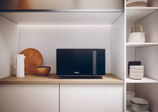 Haier Microwave Oven with Grill 23lt Grey