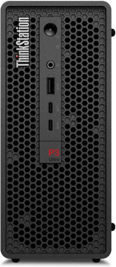 Lenovo P3 Ultra Sff G2 Desktop PC (Ultra 9-285/64GB DDR5/1TB SSD/W11 Pro) cu Tastatură (US)