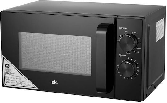 OK. Omwg 2024-1 B Cuptor cu Microunde cu Grill 20l Negru