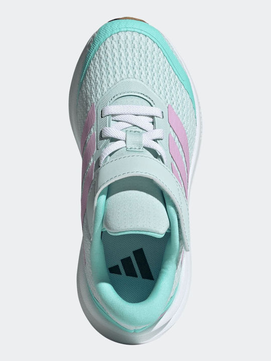 Runfalcon Kids Sports Shoes Running with Laces Green