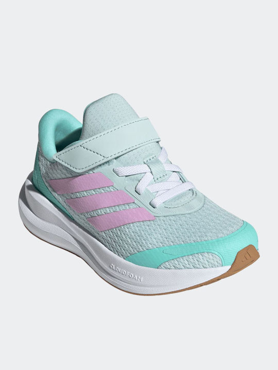 Runfalcon Kids Sports Shoes Running with Laces Green