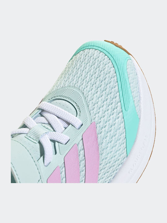 Runfalcon Kids Sports Shoes Running with Laces Green
