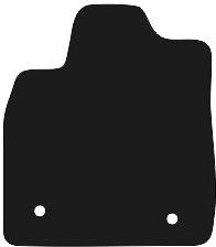 Nylon Driver Mat Ford Mustang Mach-e 2020 Rubberized Driver Mat
