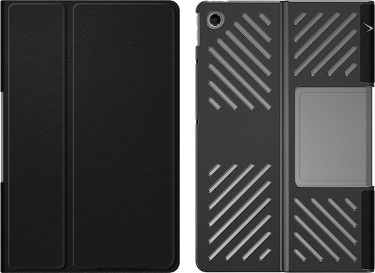 Volte-tel Case Lenovo Tab Plus 2024 Tb351fu 11.5in Leather Book Slim Cover Stand Black 5205308423437