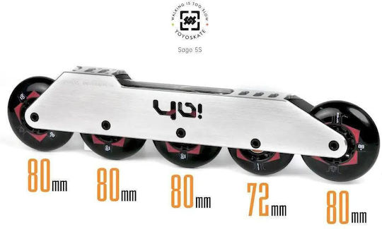 Yoyoskate 38.84012/GR Axes 1 Piece