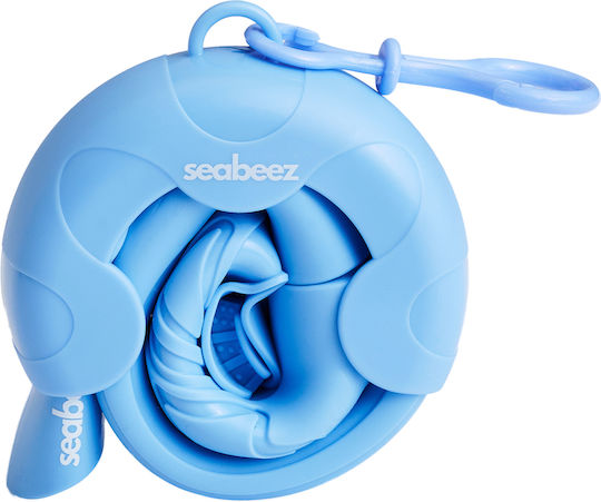 Seabeez Silicone Diving Mask with Snorkel Light Blue