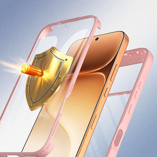 Techsuit Colorverse С Пълно Покритие (360°) Прозрачен Honor 600 Pro