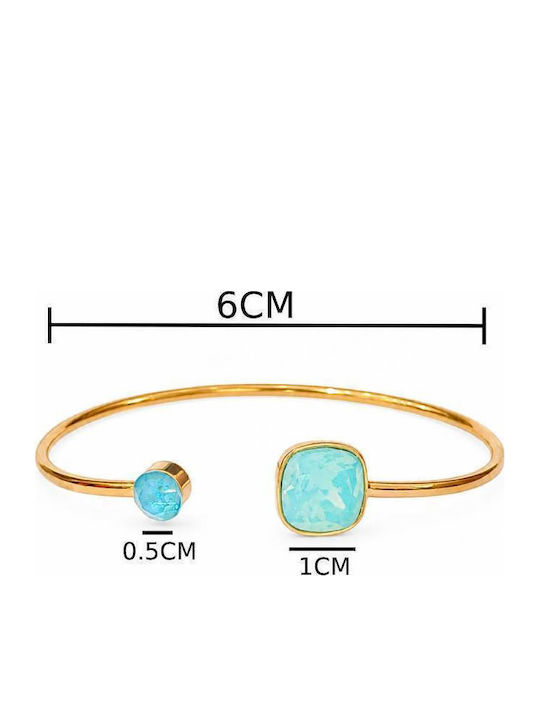 Awear Damen Armband Handschelle aus Stahl Vergoldet Awear Damen Armband Handschelle aus Stahl Vergoldet