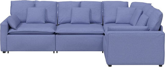 Ecksofa Blau 317x217x64cm