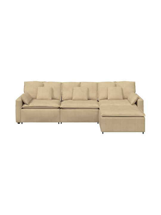 Corner Grey-Green Couch 324x205x64cm