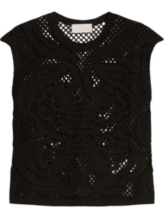 Damen Bluse Schwarz