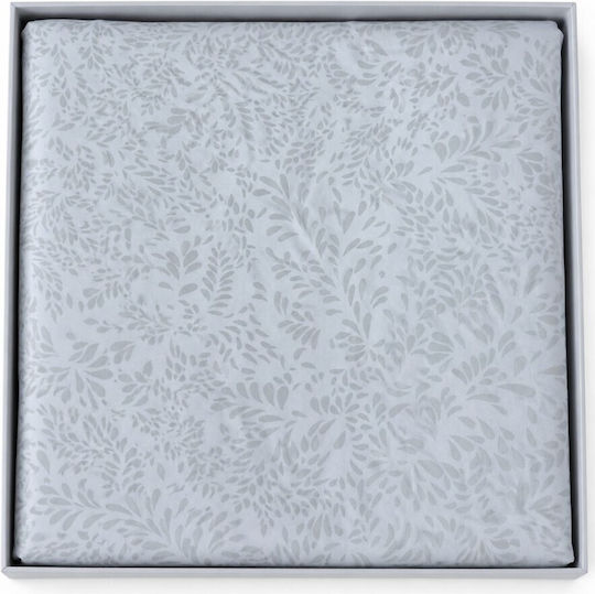 Tac Σετ Παπλωματοθήκη 160x220cm Μονή με Μαξιλαροθήκη & 1 Σεντόνι Grey