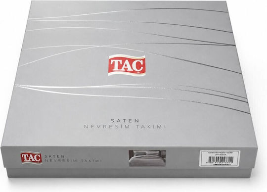 Tac Set Huse Pentru Pilote 160x220cm Simplă Cu Față De Pernă Și 1 Cearșaf Salmon