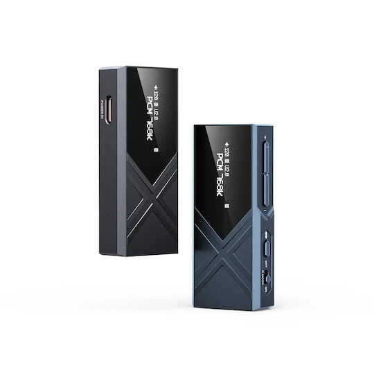 Fiio Ka17 Tragbarer Digital-Analog-Wandler & Kopfhörer-Verstärker Usb Dongle Blau